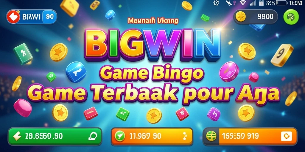 Tampilan screenshot utama BIGWIN menampilkan gameplay Bingo yang seru.