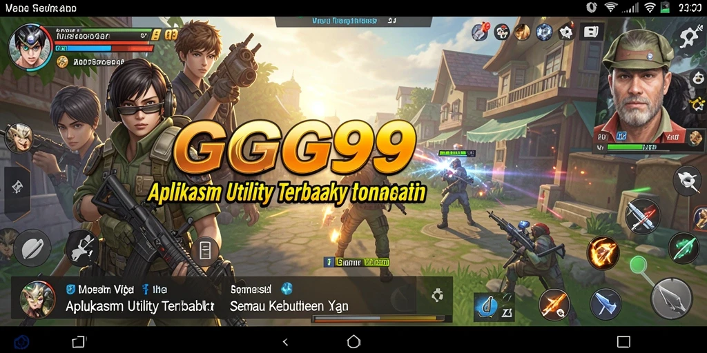 Screenshot main fitur utility GG99 yang intuitif dan efisien.