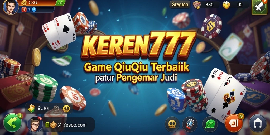 Tampilan gameplay QiuQiu KEREN777 yang menarik dan dinamis.