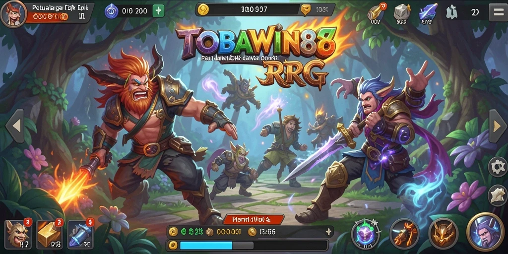 Gameplay seru dengan strategi dan petualangan dalam TOBAWIN88.